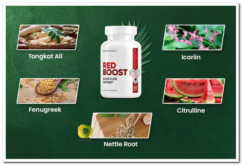 Main Ingredients in Red Boost Blood Flow